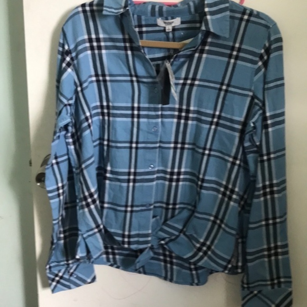Kensie Jeans plaid flannel shirt